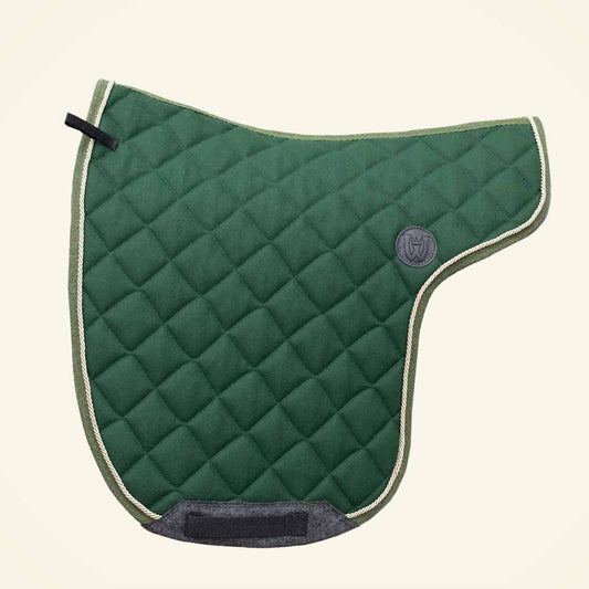<tc>English saddle pad, 100% wool</tc>